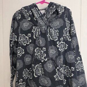 Tea Collection hooded tunic top, size 8